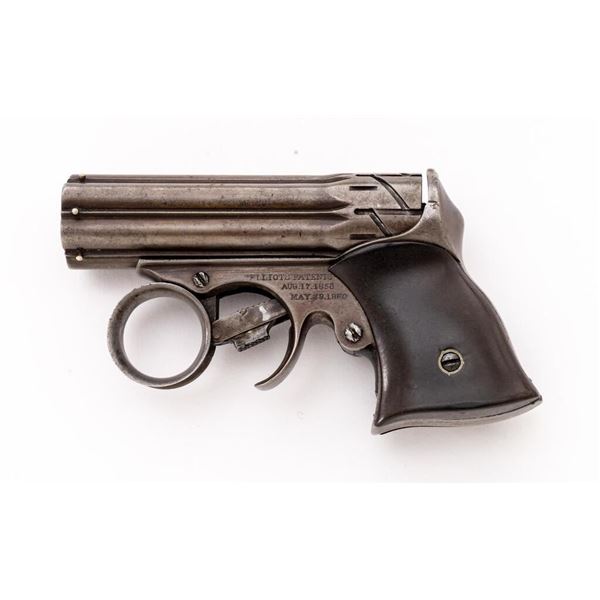 Antique Remington-Elliot Ring-Trigger Double-Action "Zig-Zag" Derringer