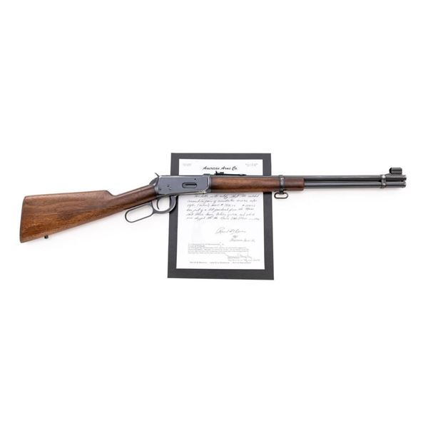 Maine State Police Winchester Model 94 Lever Action Carbine, with Copy of Letter