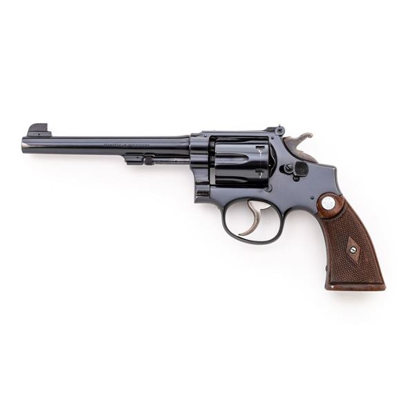Pre-War Smith & Wesson K-22 Masterpiece Double Action Revolver