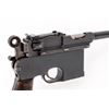 Image 7 : Large Ring Flatside Commercial Mauser Broomhandle Semi-Automatic Pistol, with Matching Stock