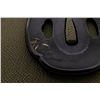 Image 4 : Antique Japanese Shakudo Tsuba -  Birds and Nets