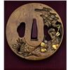Image 3 : Antique Japanese Tsuba Brass Sukashi - Old Man and Boy