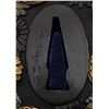 Image 4 : Antique Japanese Shakudo/Nanako Tsuba - Flowers, Signed