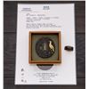 Image 1 : Antique Japanese Tsuba - Dark Copper/Gold Hawk, Signed