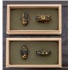 Image 1 : Lot of Two (2) Antique Japanese Fuchi/Kashira Sets