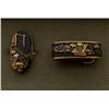 Image 3 : Lot of Two (2) Antique Japanese Fuchi/Kashira Sets