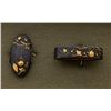 Image 6 : Lot of Two (2) Antique Japanese Fuchi/Kashira Sets