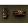 Image 8 : Lot of Two (2) Antique Japanese Fuchi/Kashira Sets