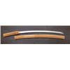 Image 5 : Antique Japanese Signed Koto Wakizashi in Shirasaya