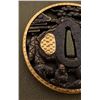Image 4 : Antique Japanese Iron Tsuba, Soten School - People & Pine Trees, Signed