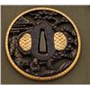Image 5 : Antique Japanese Iron Tsuba, Soten School - People & Pine Trees, Signed