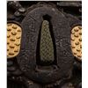 Image 6 : Antique Japanese Iron Tsuba, Soten School - People & Pine Trees, Signed
