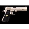 Image 3 : Two-Tone Satin Nickel Colt Gov’t Model Mark IV Series 70 Semi-Automatic Pistol