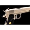 Image 4 : Two-Tone Satin Nickel Colt Gov’t Model Mark IV Series 70 Semi-Automatic Pistol