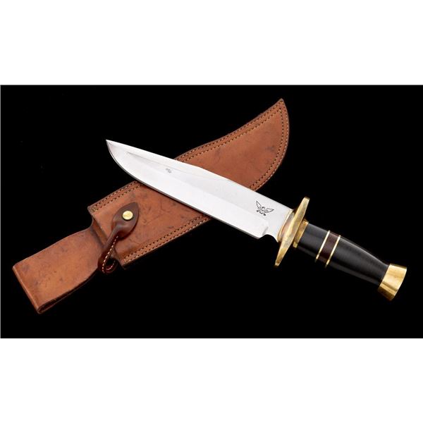 Bowie Knife, by John Nelson Cooper, with Sheath