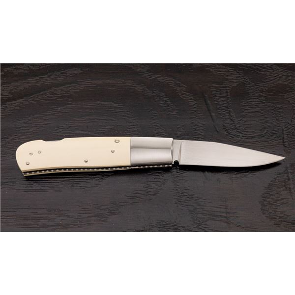 Custom Lockback Folding Knife, by Frank Centofante