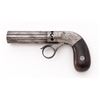 Image 1 : Very Rare G. Leonard, Jr. 4-Shot Ring-Trigger Internal-Striker Percussion Pepperbox