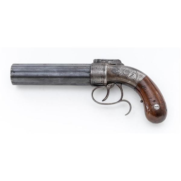 Rare Antique Allen & Thurber "49er Dragoon" Double Action Pepperbox Pistol