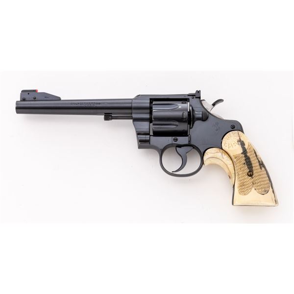 Colt Officer's Model Heavy Barrel Target Revolver, with King’s Improvements