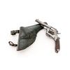 Image 1 : Antique Glisenti Large-Bore Folding-Trigger Double Action Military Revolver, with Holster