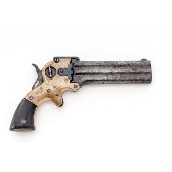 Antique Wm. W. Marston 3-Barrel Top-Break Single Action Spurtrigger Pistol