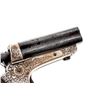 Image 6 : Scarce Antique Engraved Sharps Breech-Loading 4-Shot Pepperbox Pistol