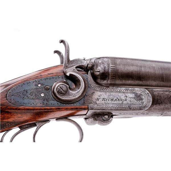 W. Richards English 12 ga. Side-by-Side Shotgun