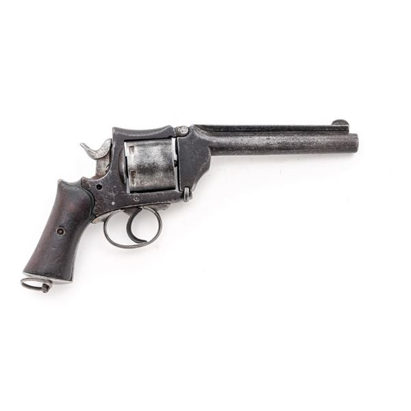 Antique Unmarked European (Likely Belgian) Tip-Up Double Action Revolver