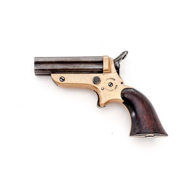 Antique Sharps Breech-Loading 4-Shot Pepperbox Pistol
