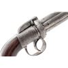 Image 3 : Antique French Double Action Percussion Pepperbox Revolver, by Devisme of Paris
