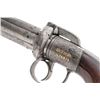 Image 4 : Antique French Double Action Percussion Pepperbox Revolver, by Devisme of Paris