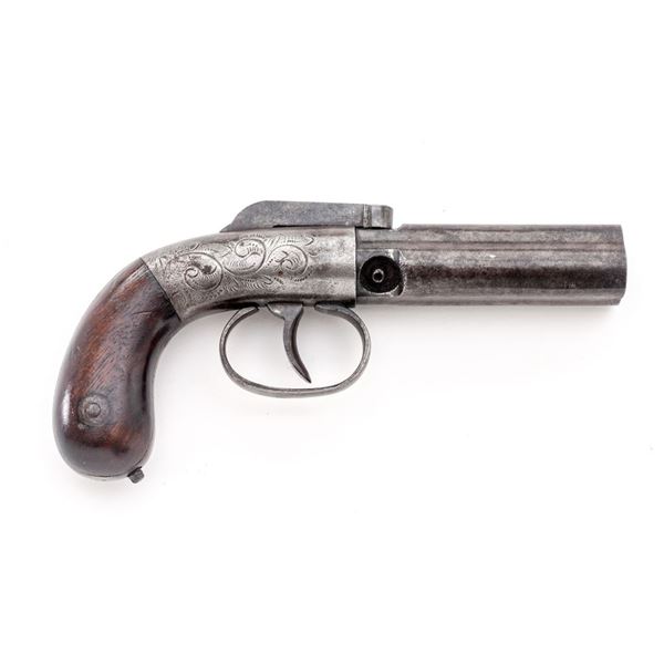 Antique Manhattan 3-Shot Double Action Pepperbox Revolver