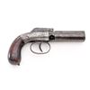 Image 1 : Antique Manhattan 3-Shot Double Action Pepperbox Revolver