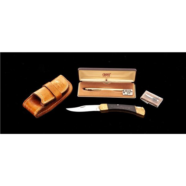 Lot of Buck Knives Related Items