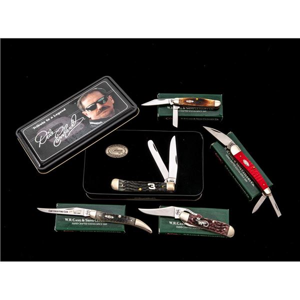 Lot of Five (5) NIB Case Folding Knives