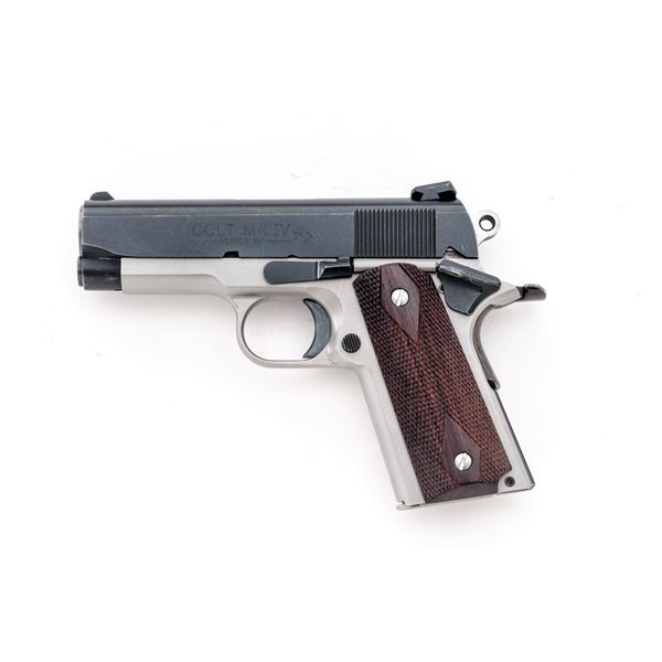 Caspian/Colt Composite MK IV Series 80 Officer’s Model Semi-Automatic Pistol