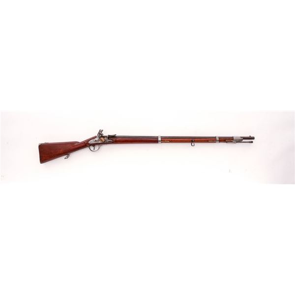 Reproduction 3-Band Single-Shot Flintlock Musket