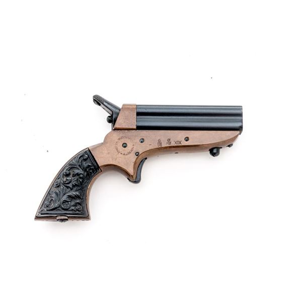 Reproduction Sharps Breech-Loading 4-Shot Pepperbox Pistol, by Navy Arms