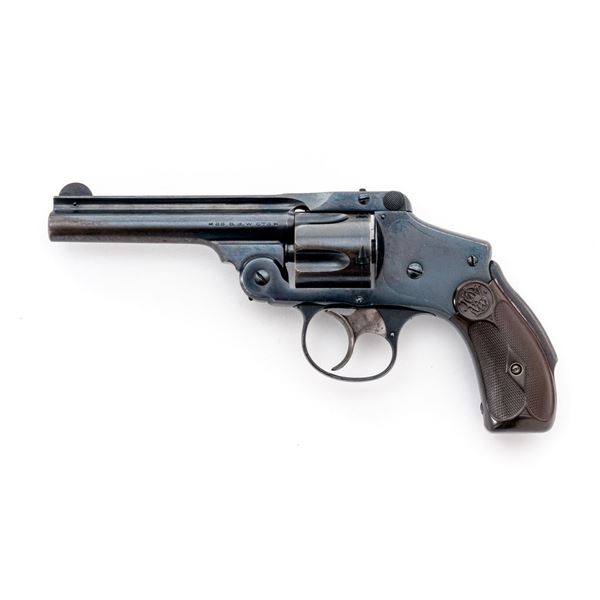 Smith & Wesson 38 Safety Hammerless 4th Model Double Action Revolver