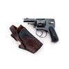 Image 1 : Belgian “Velo Dog” Hammerless Double Action Pocket Revolver, with Holster