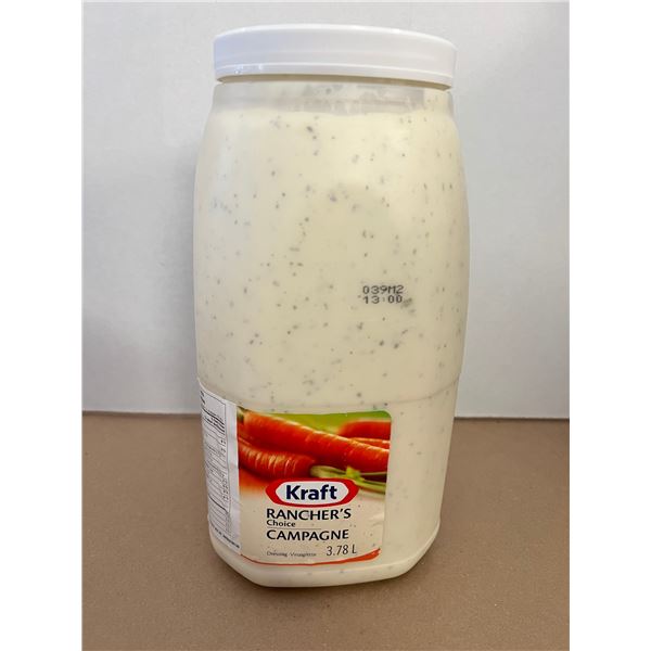 Kraft Ranch Dressing (3.78 L) per jug