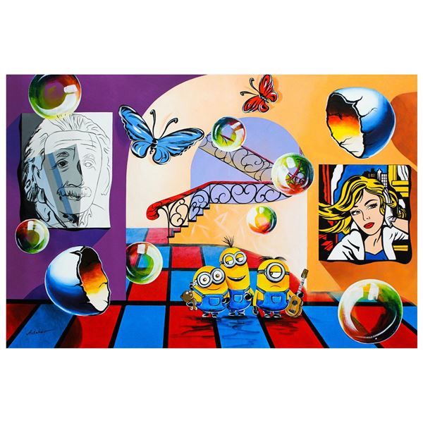 Alexander Astahov- Original Oil on Canvas "Colorful Room"