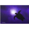 Image 2 : Wyland- Original Painting on Canvas "Sea Turtle"