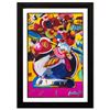 Image 1 : Peter Max- Original Mixed Media "Flower Vase"