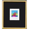Image 2 : Peter Max- Original Lithograph "COSMIC SAILBOAT"