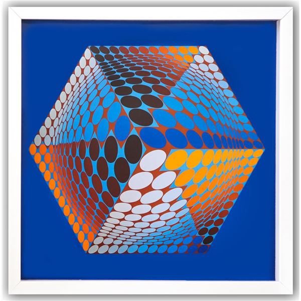 Victor Vasarely- Heliogravure Print "Untitled"