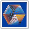 Image 1 : Victor Vasarely- Heliogravure Print "Untitled"