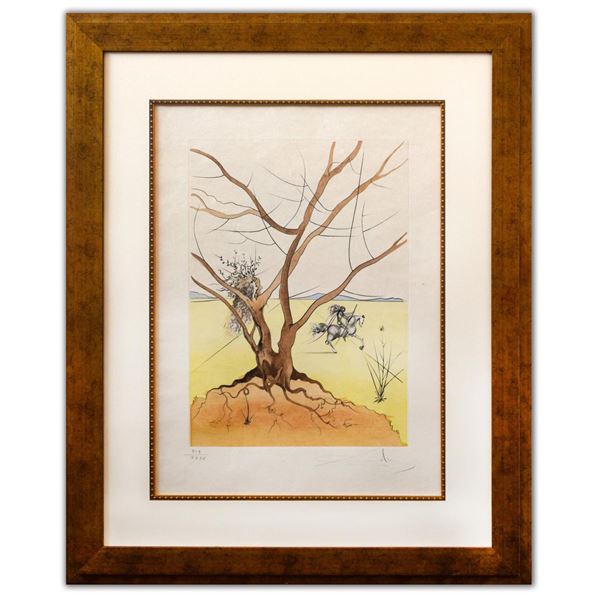 Salvador Dali- Original Lithograph "Asher (From Twelve Tribes of Israel Suite)"