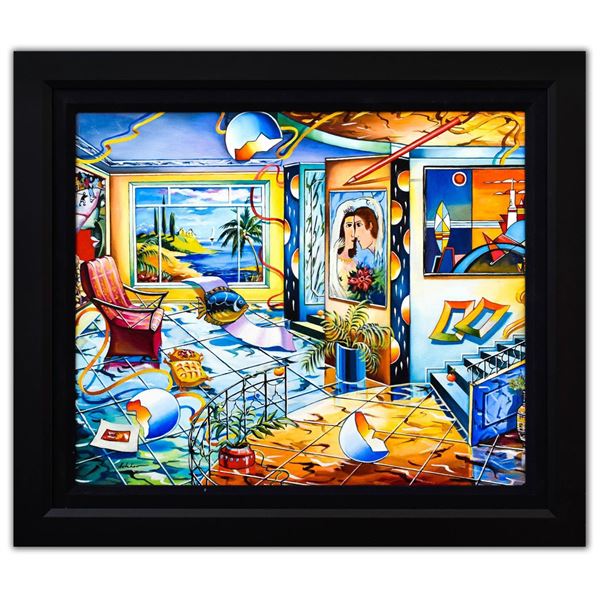 Alexander Astahov- Original Oil on Canvas "A dream House"