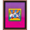 Image 2 : Peter Max- Original Lithograph "Cosmic Runner on Blends Ver. II"